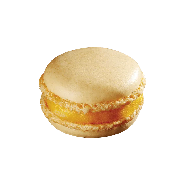 Yellow Macaroon PNG Transparent Background