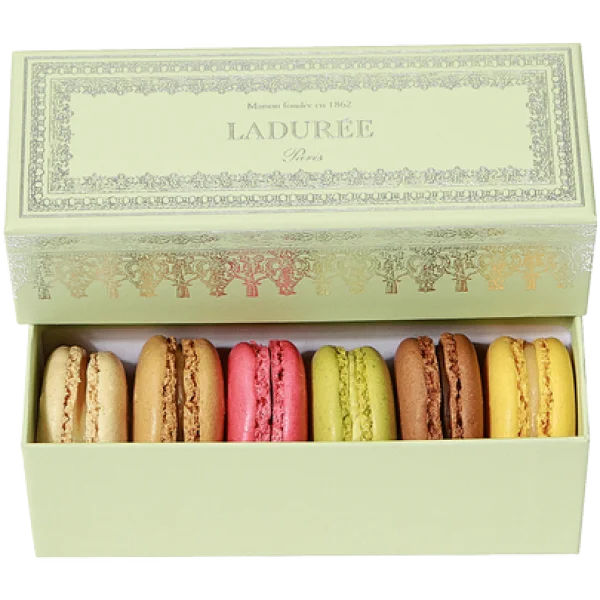 Ladurée Macarons Box Transparent PNG