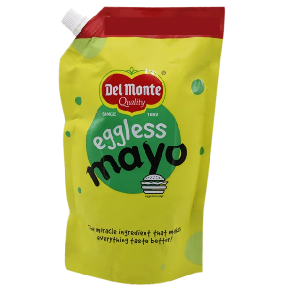 Del Monte Eggless Mayo Pouch PNG Transparent