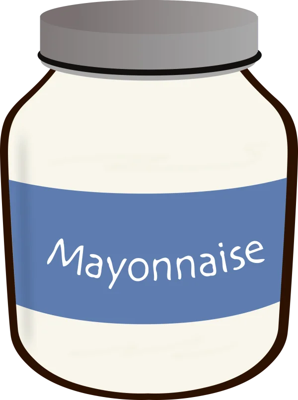 Mayonnaise Jar Cartoon PNG