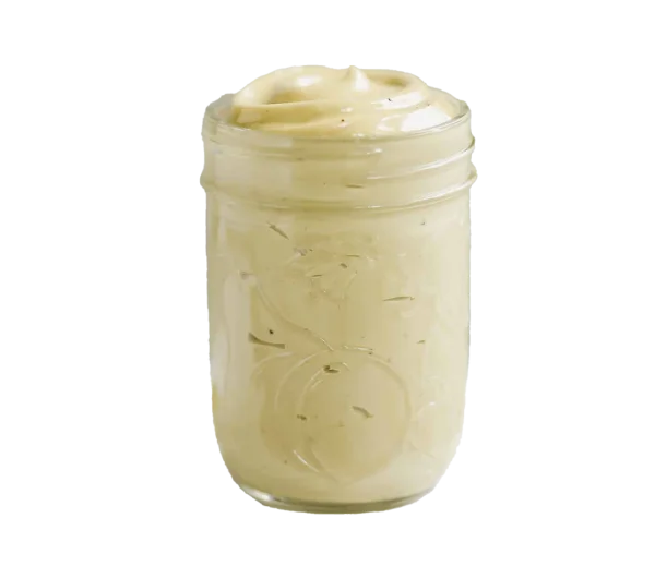 Homemade Mayonnaise Jar PNG Transparent Background