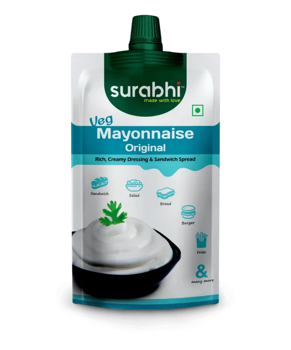 Surabhi Veg Mayonnaise Original Pouch PNG