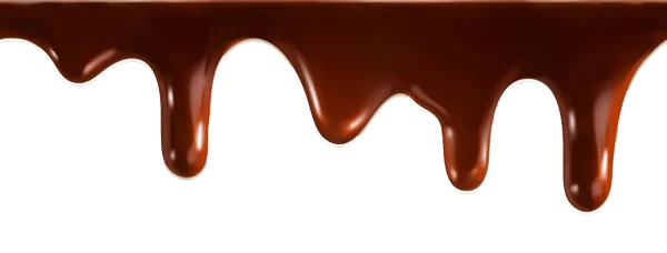 Melted Chocolate Drips PNG Transparent Background