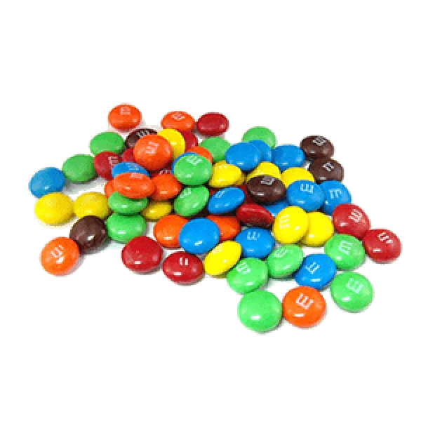 Colorful M&Ms Candy Pile PNG Transparent Background
