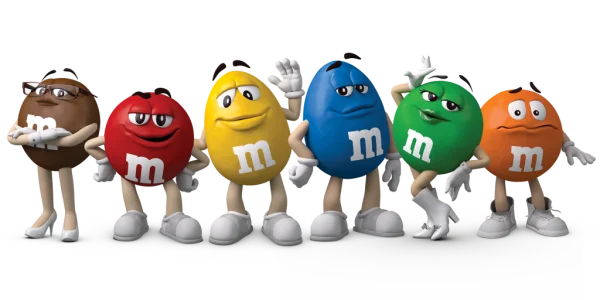 M&M's Characters Group Transparent PNG