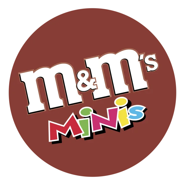 M&M's Minis Logo PNG Transparent Background