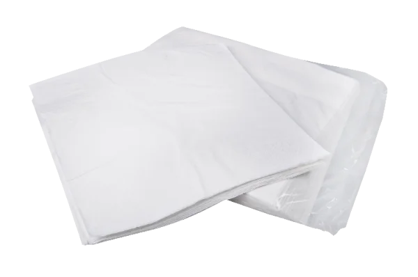 Stack of White Paper Napkins PNG Transparent