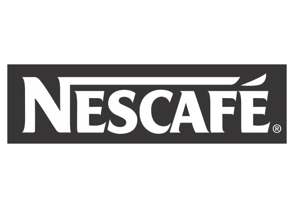 Nescafé Logo White Transparent PNG