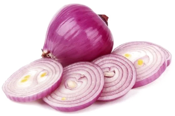 Red Onion and Slices PNG Transparent Background