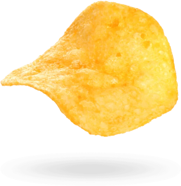 Crispy Potato Chip PNG Transparent Background