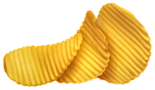 Ripple Potato Chips PNG Transparent Background