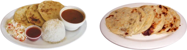 Pupusas and Salvadoran Meal Transparent PNG