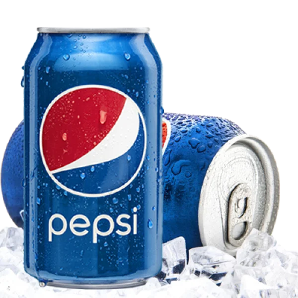 Pepsi Cans with Ice PNG Transparent Background