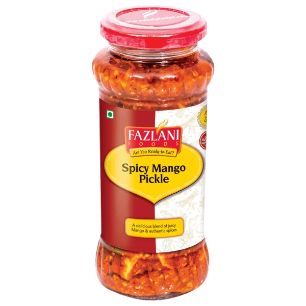 Fazlani Spicy Mango Pickle Jar PNG