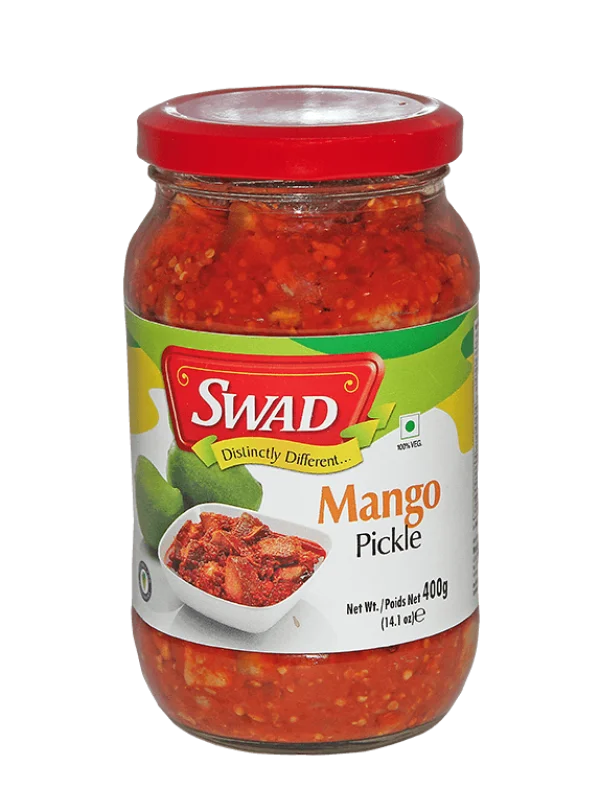 Swad Mango Pickle Jar PNG Transparent Background