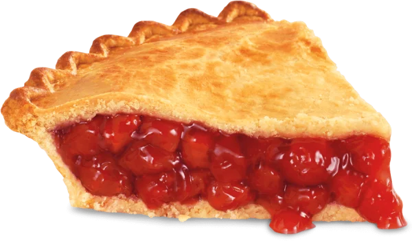 Slice of Cherry Pie PNG Transparent Background