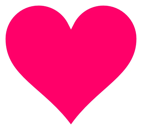 Pink Heart PNG Transparent Background