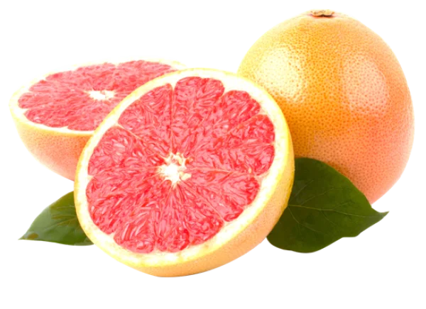 Fresh Pink Grapefruit PNG Transparent Background