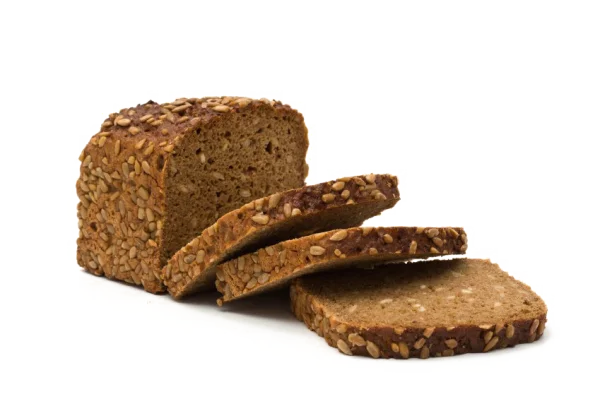 Sliced Sunflower Seed Bread Loaf PNG Transparent