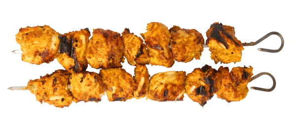 Grilled Chicken Skewers PNG Transparent Background