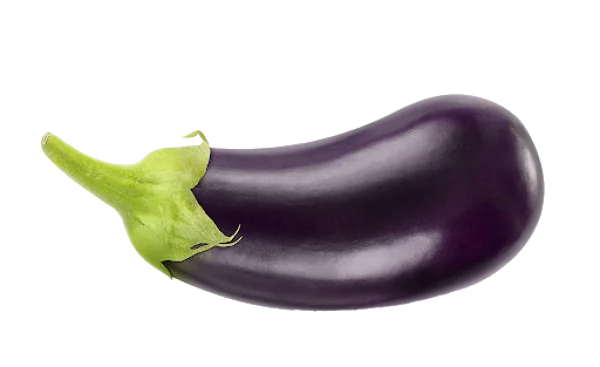 Fresh Eggplant PNG Transparent Background