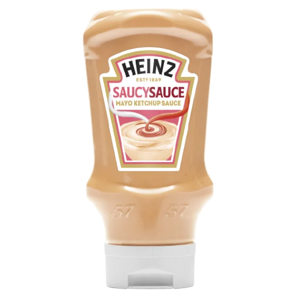 Heinz Saucy Sauce Bottle PNG Transparent Background
