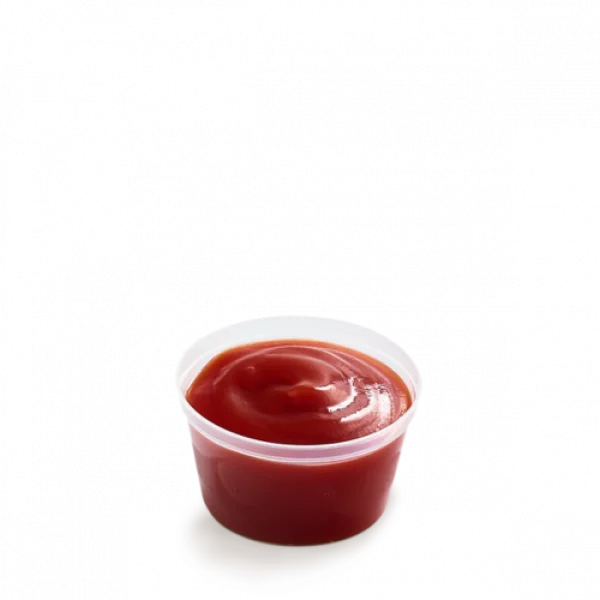 Ketchup Dip Cup PNG Transparent Background