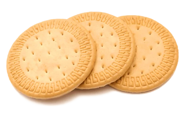 Plain Round Biscuits PNG Transparent Background