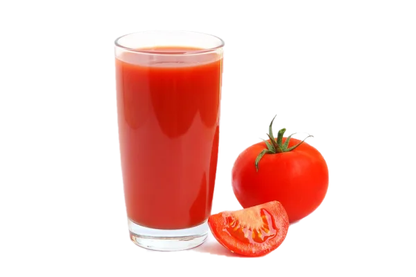 Tomato Juice and Fresh Tomatoes PNG Transparent