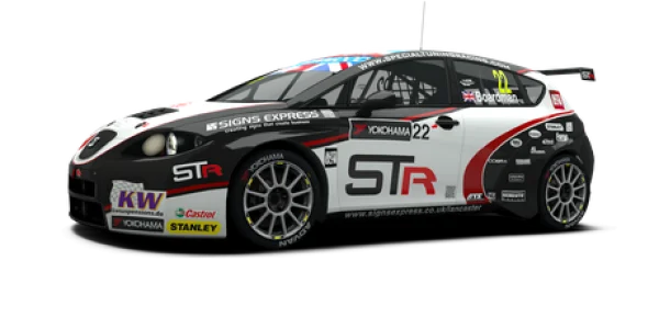 Black and White Race Car PNG Transparent Background
