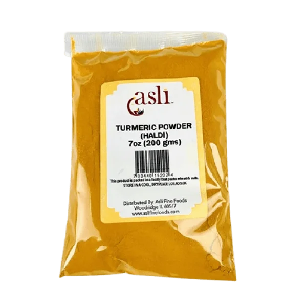 Asli Turmeric Powder Packet PNG Transparent Background