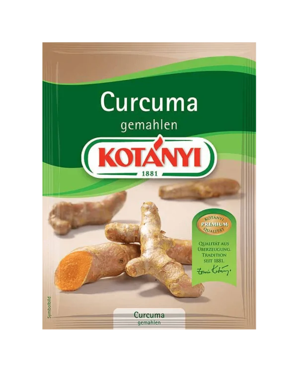 Kotányi Curcuma Turmeric Spice Packet PNG