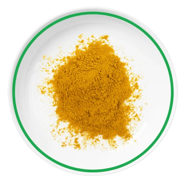 Turmeric Powder in Bowl PNG Transparent Background