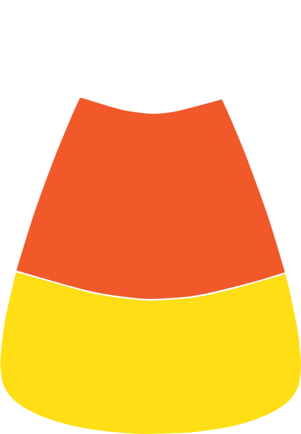 Candy Corn PNG Transparent Background
