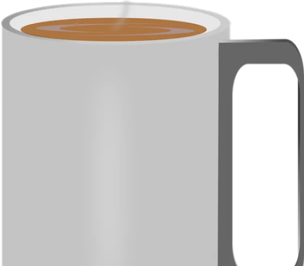 White Coffee Mug PNG Transparent Background