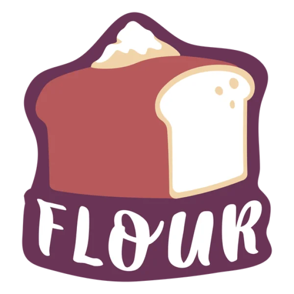 Flour Loaf of Bread Sticker PNG Transparent Background