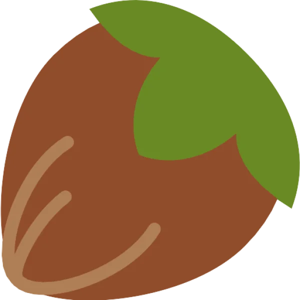 Hazelnut PNG Transparent Background