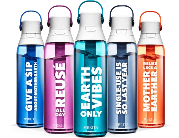 Brita Water Bottles Collection Transparent Background