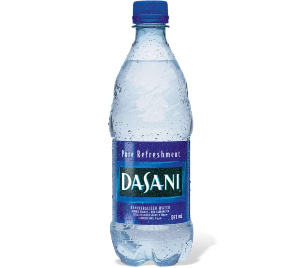 Dasani Water Bottle PNG Transparent Background