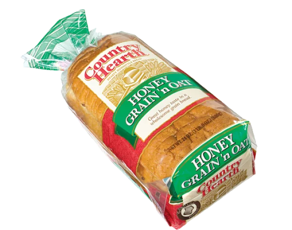 Country Hearth Honey Grain 'n Oat Bread PNG Transparent