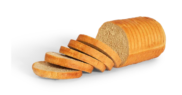 Sliced White Bread Loaf PNG Transparent Background