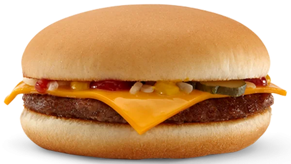 Classic Cheeseburger PNG Transparent Background