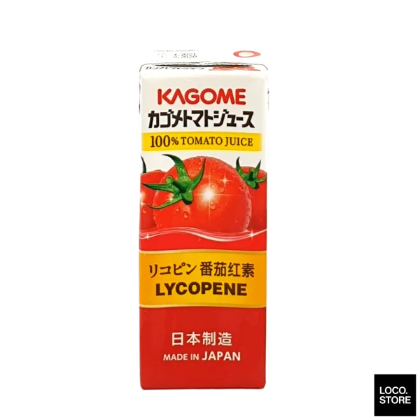 Kagome 100% Tomato Juice Carton PNG Transparent Background