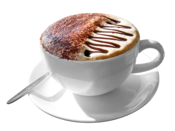Cappuccino Coffee Cup PNG Transparent Background