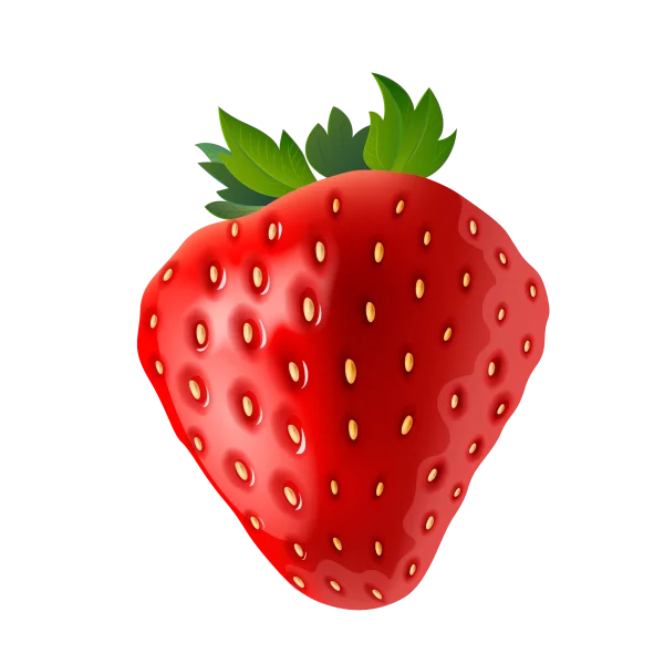 Red Strawberry PNG Transparent Background
