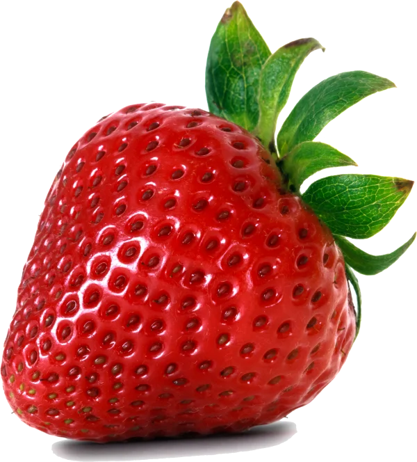 Fresh Ripe Strawberry PNG Transparent