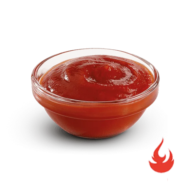 Spicy Ketchup Bowl PNG Transparent Background