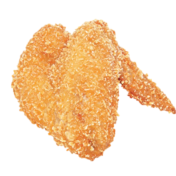 Crispy Fried Chicken Wing PNG Transparent Background