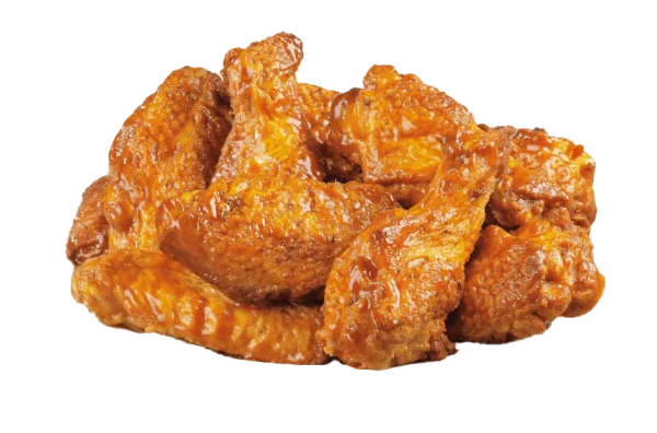 Spicy Glazed Chicken Wings PNG Transparent Background
