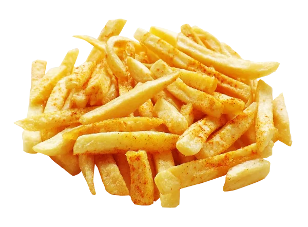 Seasoned French Fries PNG Transparent Background